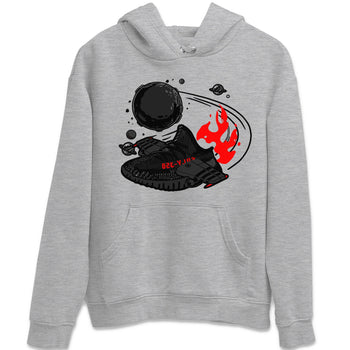 Adidas Yeezy Boost 350 Bred shirt to match sneakers Rocket Boost sneaker tees Yeezy 350 Bred SNRT Sneaker Release Tees Unisex Heather Grey 2 T-Shirt