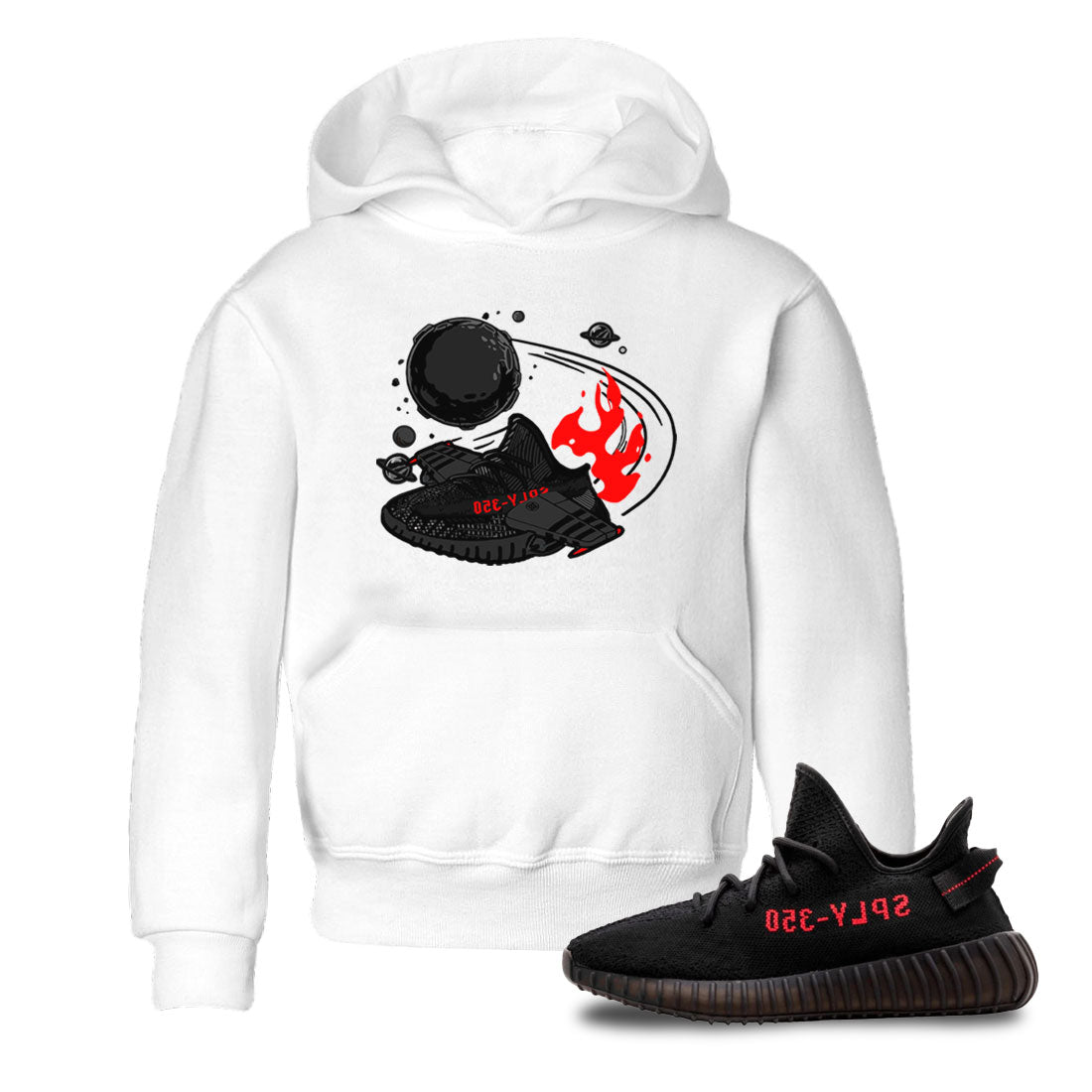 Yeezy Boost 350 Bred | Rocket Boost Baby and Kids T-Shirt | SNRT Sneaker  Release Tees