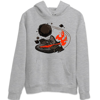 Yeezy 350 Carbon Beluga shirt to match sneakers Rocket Boost sneaker tees Yeezy Boost 350 V2 Carbon Beluga SNRT Sneaker Release Tees Unisex Heather Grey 2 T-Shirt