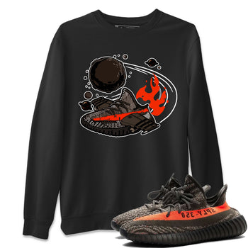 Yeezy 350 Carbon Beluga shirt to match sneakers Rocket Boost sneaker tees Yeezy Boost 350 V2 Carbon Beluga SNRT Sneaker Release Tees Unisex Black 1 T-Shirt