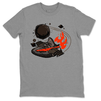Yeezy 350 Carbon Beluga shirt to match sneakers Rocket Boost sneaker tees Yeezy Boost 350 V2 Carbon Beluga SNRT Sneaker Release Tees Unisex Heather Grey 2 T-Shirt