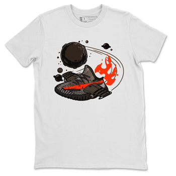 Yeezy 350 Carbon Beluga shirt to match sneakers Rocket Boost sneaker tees Yeezy Boost 350 V2 Carbon Beluga SNRT Sneaker Release Tees Unisex White 2 T-Shirt