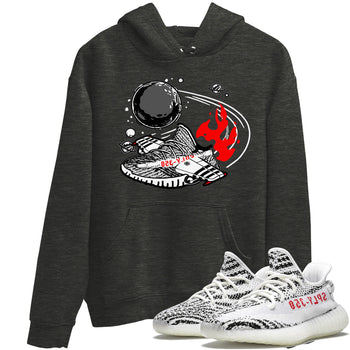 Yeezy 350 Zebra shirt to match Yeezys Rocket Boost sneaker tees Yeezy Boost 350 V2 Zebra SNRT Sneaker Release Tees Unisex Charcoal Heather 1 T-Shirt
