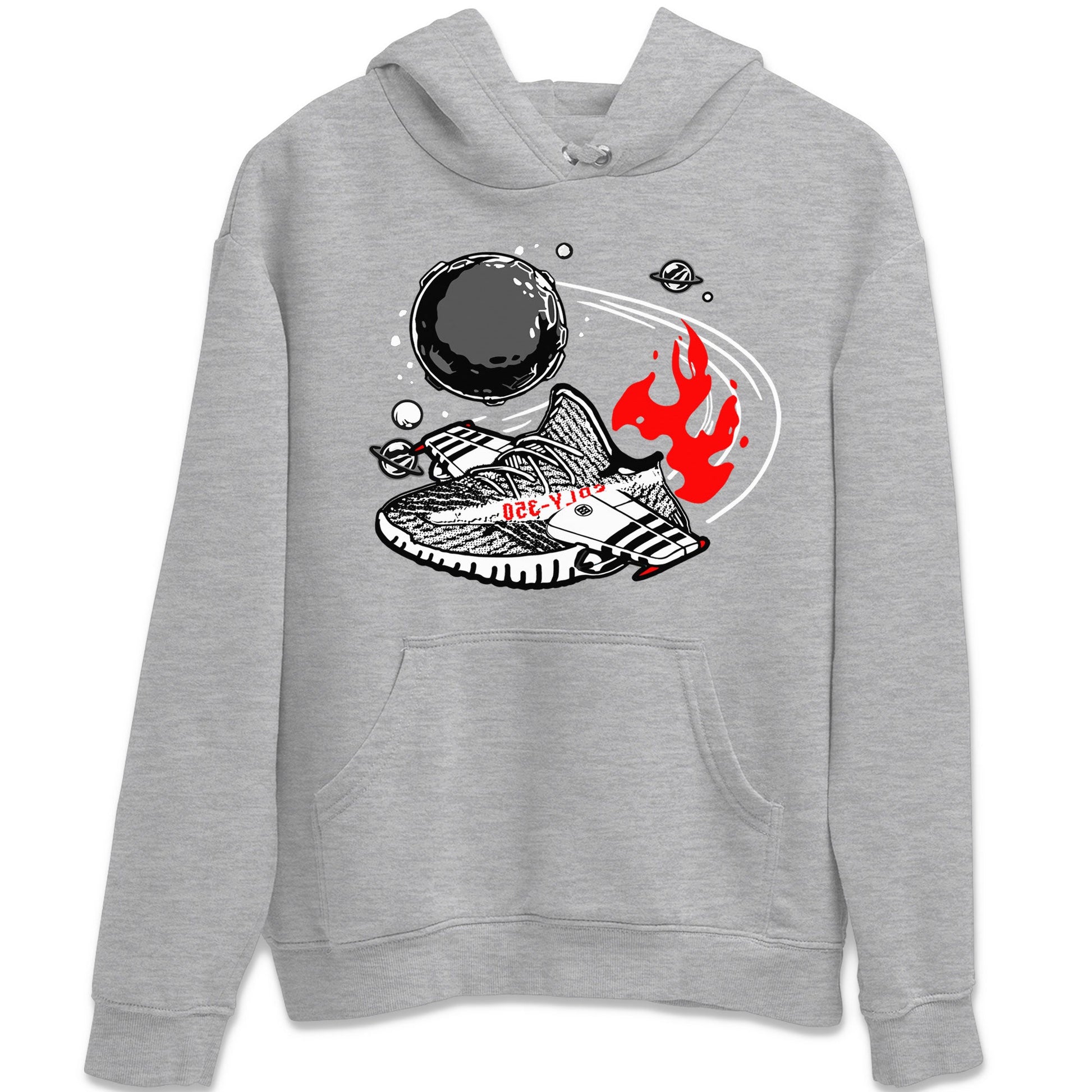 Yeezy 350 Zebra shirt to match Yeezys Rocket Boost sneaker tees Yeezy Boost 350 V2 Zebra SNRT Sneaker Release Tees Unisex Heather Grey 2 T-Shirt
