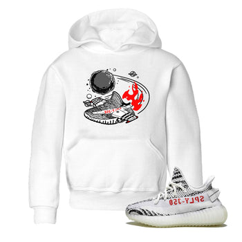 Yeezy 350 Zebra shirt to match Yeezys Rocket Boost sneaker tees Yeezy Boost 350 V2 Zebra SNRT Sneaker Release Tees Baby Toddler White 1 T-Shirt