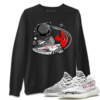 Yeezy 350 Zebra shirt to match Yeezys Rocket Boost sneaker tees Yeezy Boost 350 V2 Zebra SNRT Sneaker Release Tees Unisex Black 1 T-Shirt