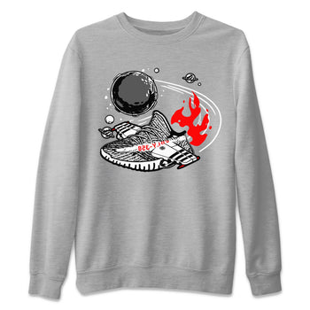 Yeezy 350 Zebra shirt to match Yeezys Rocket Boost sneaker tees Yeezy Boost 350 V2 Zebra SNRT Sneaker Release Tees Unisex Heather Grey 2 T-Shirt