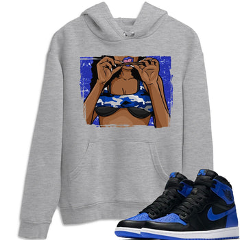 Jordan 1 Royal Black Sneaker Match Tees Roll Up Sneaker Tees Jordan 1 Royal Black Sneaker Release Tees Unisex Shirts