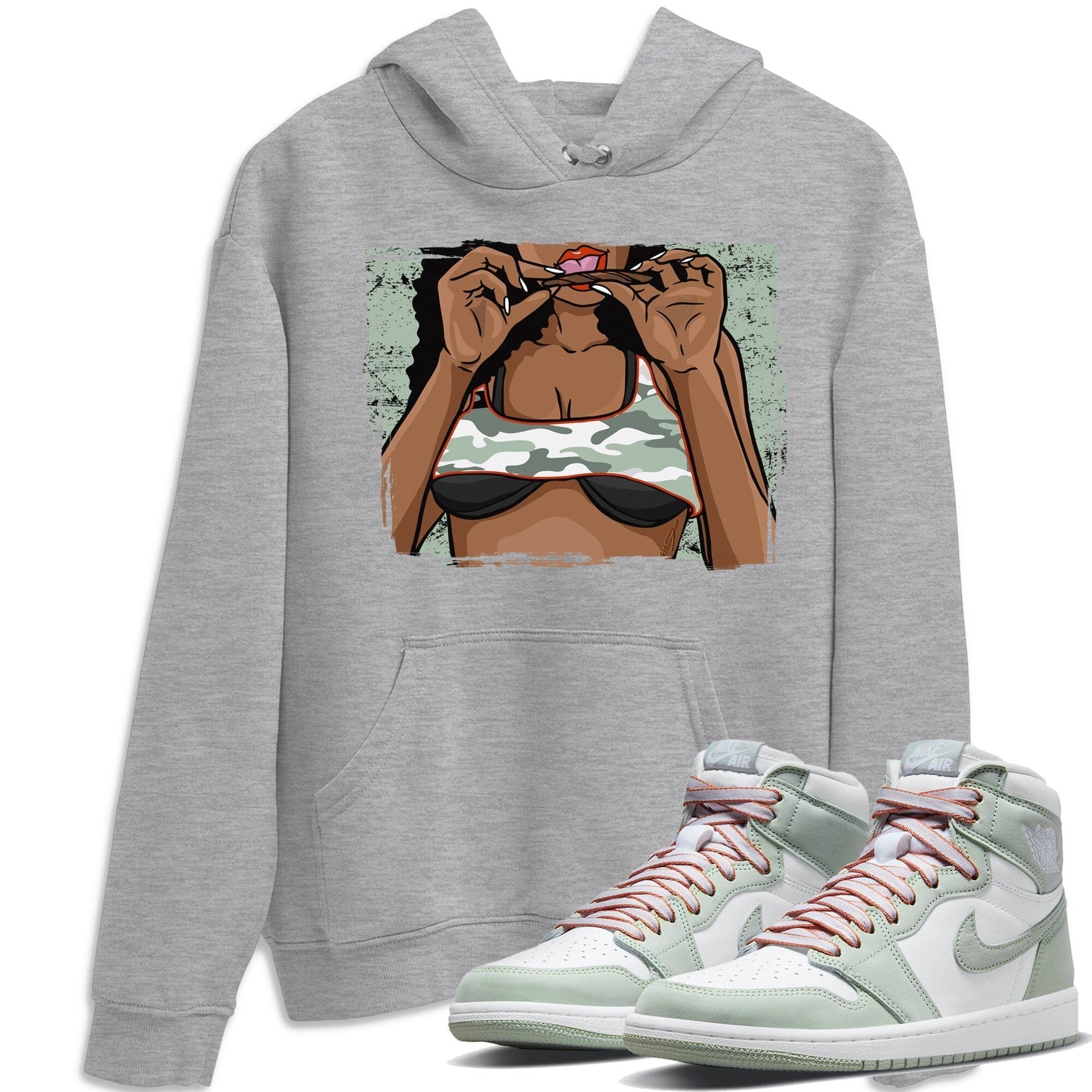 Jordan 1 Seafoam Sneaker Match Tees Roll Up Sneaker Tees Jordan 1 Seafoam Sneaker Release Tees Unisex Shirts