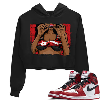 Jordan 1 Varsity Red Chicago Sneaker Match Tees Roll Up Sneaker Tees Jordan 1 Varsity Red Chicago Sneaker Release Tees Women's Shirts