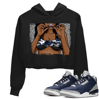 Jordan 3 Midnight Navy Sneaker Match Tees Roll Up Sneaker Tees Jordan 3 Midnight Navy Sneaker Release Tees Women's Shirts