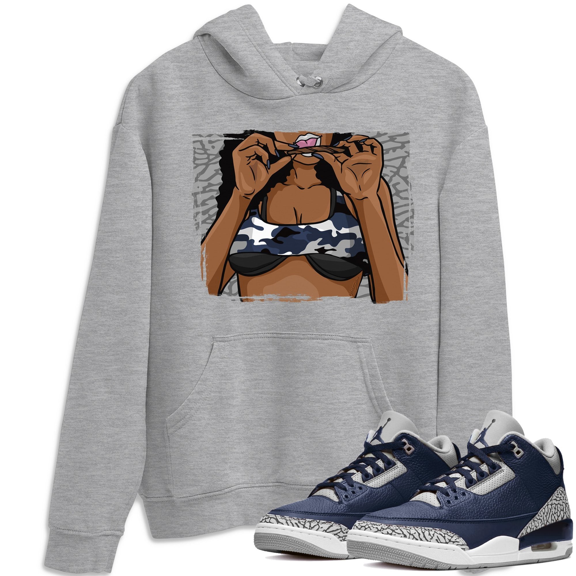 Jordan 3 Midnight Navy Sneaker Match Tees Roll Up Sneaker Tees Jordan 3 Midnight Navy Sneaker Release Tees Unisex Shirts