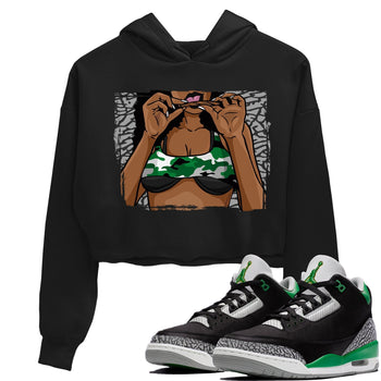 Jordan 3 Pine Green Sneaker Match Tees Roll Up Sneaker Tees Jordan 3 Pine Green Sneaker Release Tees Women's Shirts