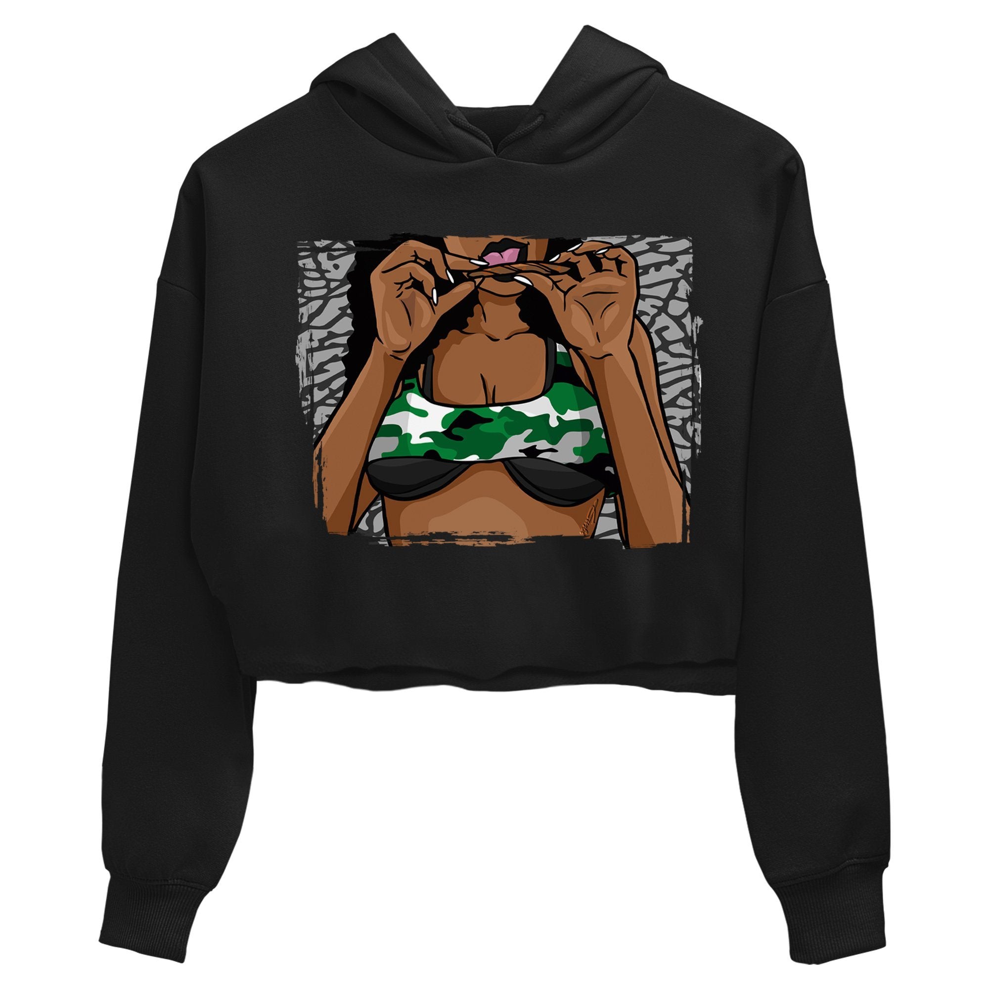 Jordan 3 Pine Green Sneaker Match Tees Roll Up Sneaker Tees Jordan 3 Pine Green Sneaker Release Tees Women's Shirts