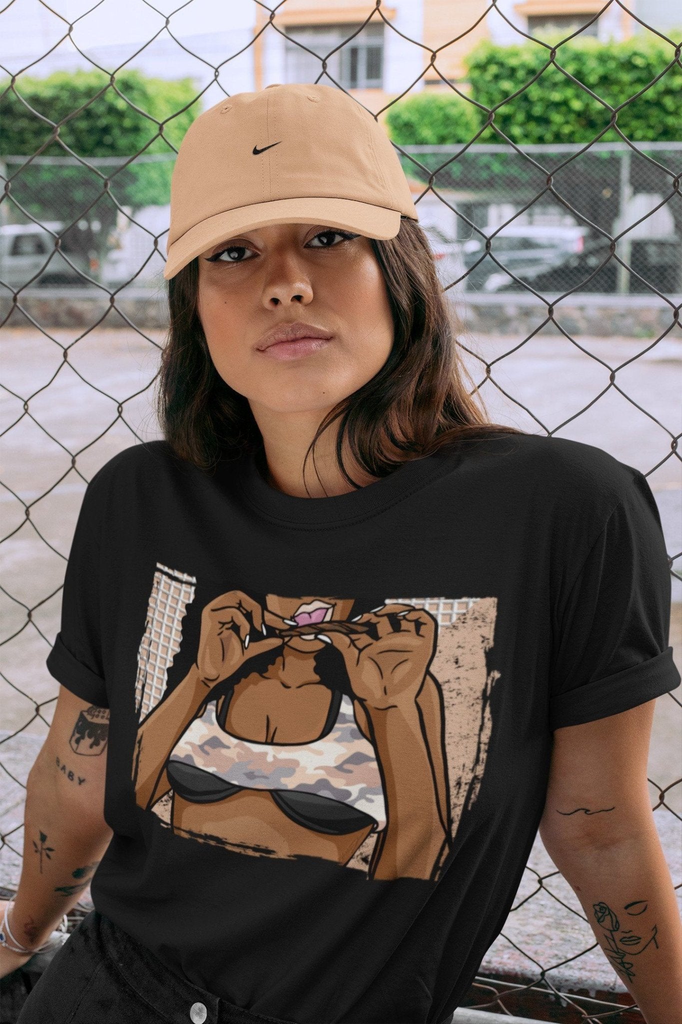 Jordan 4 Shimmer Sneaker Match Tees Roll Up Sneaker Tees Jordan 4 Shimmer Sneaker Release Tees Unisex Shirts