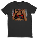 Jordan 5 Raging Bull Sneaker Match Tees Roll UP Sneaker Tees Jordan 5 Raging Bull Sneaker Release Tees Unisex Shirts