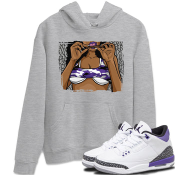 Jordan 3 Dark Iris Sneaker Match Tees Roll Up Sneaker Tees Jordan 3 Dark Iris Sneaker Release Tees Unisex Shirts