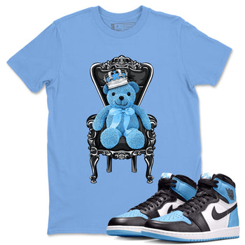 Air Jordan 1 UNC Toe Royal Bear Crew Neck Sneaker Tees Air Jordan 1 UNC Toe Sneaker T-Shirts Washing and Care Tip