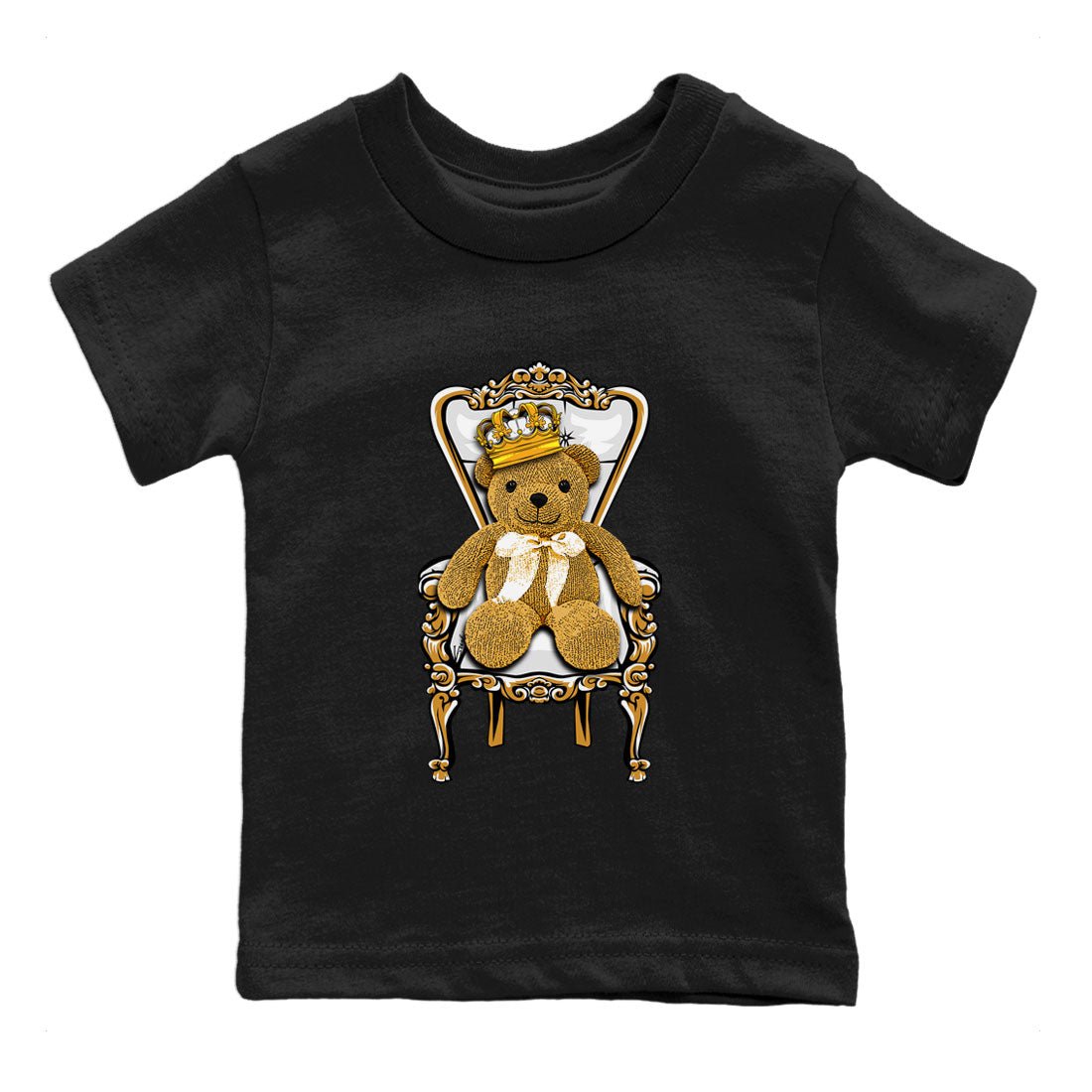 Air Jordan 13 Wheat shirt to match jordans Royal Bear sneaker tees 13 Wheat SNRT Sneaker Release Tees Baby Toddler Kids Black 2 T-Shirt