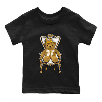 Air Jordan 13 Wheat shirt to match jordans Royal Bear sneaker tees 13 Wheat SNRT Sneaker Release Tees Baby Toddler Kids Black 2 T-Shirt