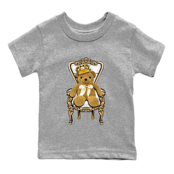 Air Jordan 13 Wheat shirt to match jordans Royal Bear sneaker tees 13 Wheat SNRT Sneaker Release Tees Baby Toddler Kids Heather Grey 2 T-Shirt