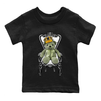 Jordan 4 Seafoam Sneaker Match Tees Royal Bear Sneaker Tees Jordan 4 Seafoam Sneaker Release Tees Kids Shirts