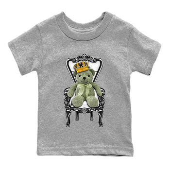 Jordan 4 Seafoam Sneaker Match Tees Royal Bear Sneaker Tees Jordan 4 Seafoam Sneaker Release Tees Kids Shirts