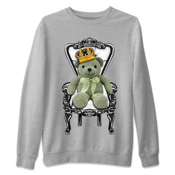 Jordan 4 Seafoam Sneaker Match Tees Royal Bear Sneaker Tees Jordan 4 Seafoam Sneaker Release Tees Unisex Shirts