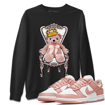 Dunk Low WMNS Rose Whisper shirt to match jordans Royal Bear sneaker tees Dunk Rose Whisper SNRT Sneaker Release Tees Casual Unisex shirts Black 1 T-Shirt