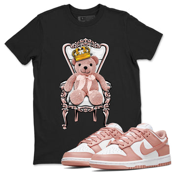 Dunk Low WMNS Rose Whisper shirt to match jordans Royal Bear sneaker tees Dunk Rose Whisper SNRT Sneaker Release Tees Casual Unisex shirts Black 1 T-Shirt