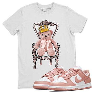 Dunk Low WMNS Rose Whisper shirt to match jordans Royal Bear sneaker tees Dunk Rose Whisper SNRT Sneaker Release Tees Casual Unisex shirts White 1 T-Shirt