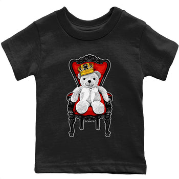 Jordan 1 Heritage Sneaker Match Tees Royal Bear Sneaker Tees Jordan 1 Heritage Sneaker Release Tees Kids Shirts