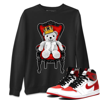 Jordan 1 Heritage Sneaker Match Tees Royal Bear Sneaker Tees Jordan 1 Heritage Sneaker Release Tees Unisex Shirts