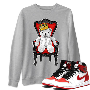 Jordan 1 Heritage Sneaker Match Tees Royal Bear Sneaker Tees Jordan 1 Heritage Sneaker Release Tees Unisex Shirts