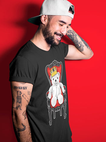 Jordan 1 Heritage Sneaker Match Tees Royal Bear Sneaker Tees Jordan 1 Heritage Sneaker Release Tees Unisex Shirts