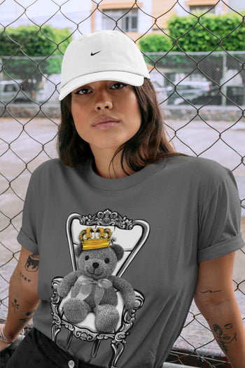 Jordan 12 Stealth Sneaker Match Tees Royal Bear Sneaker Tees Jordan 12 Stealth Sneaker Release Tees Unisex Shirts