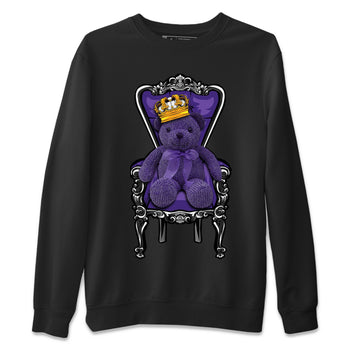 Jordan 13 Court Purple Sneaker Match Tees Royal Bear Sneaker Tees Jordan 13 Court Purple Sneaker Release Tees Unisex Shirts