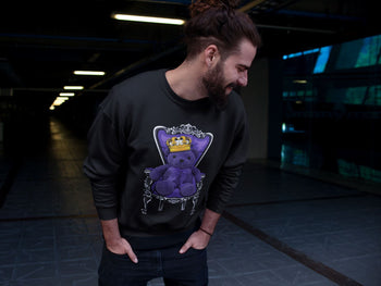 Jordan 13 Court Purple Sneaker Match Tees Royal Bear Sneaker Tees Jordan 13 Court Purple Sneaker Release Tees Unisex Shirts