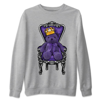 Jordan 13 Court Purple Sneaker Match Tees Royal Bear Sneaker Tees Jordan 13 Court Purple Sneaker Release Tees Unisex Shirts