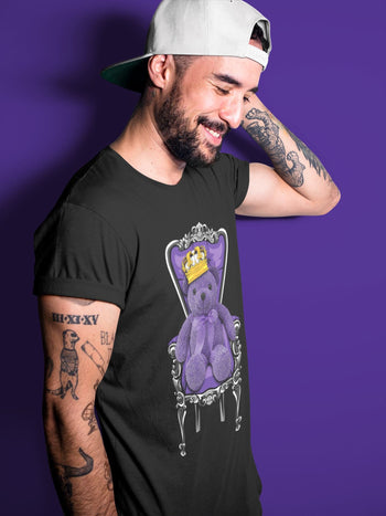 Jordan 13 Court Purple Sneaker Match Tees Royal Bear Sneaker Tees Jordan 13 Court Purple Sneaker Release Tees Unisex Shirts