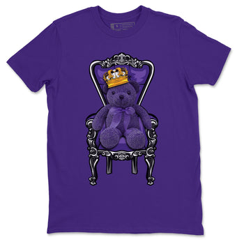 Jordan 13 Court Purple Sneaker Match Tees Royal Bear Sneaker Tees Jordan 13 Court Purple Sneaker Release Tees Unisex Shirts