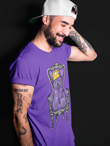 Jordan 13 Court Purple Sneaker Match Tees Royal Bear Sneaker Tees Jordan 13 Court Purple Sneaker Release Tees Unisex Shirts