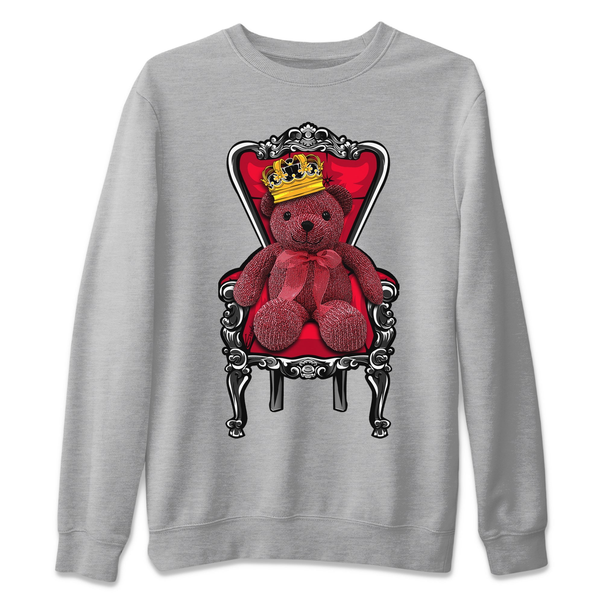 Jordan 4 Red Thunder Sneaker Match Tees Royal Bear Sneaker Tees Jordan 4 Red Thunder Sneaker Release Tees Unisex Shirts