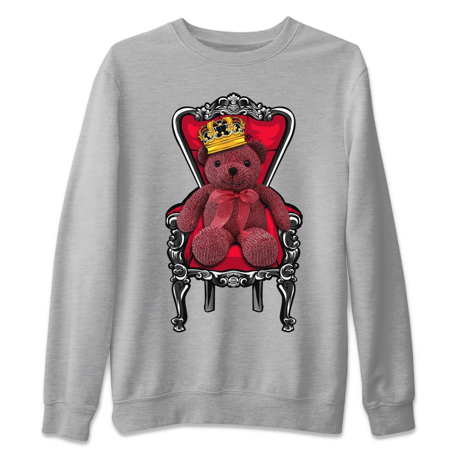 Jordan 4 Red Thunder Sneaker Match Tees Royal Bear Sneaker Tees Jordan 4 Red Thunder Sneaker Release Tees Unisex Shirts