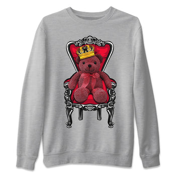 Jordan 4 Red Thunder Sneaker Match Tees Royal Bear Sneaker Tees Jordan 4 Red Thunder Sneaker Release Tees Unisex Shirts