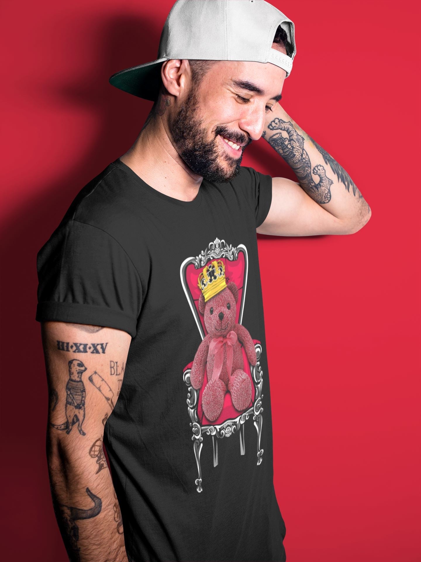 Jordan 4 Red Thunder Sneaker Match Tees Royal Bear Sneaker Tees Jordan 4 Red Thunder Sneaker Release Tees Unisex Shirts