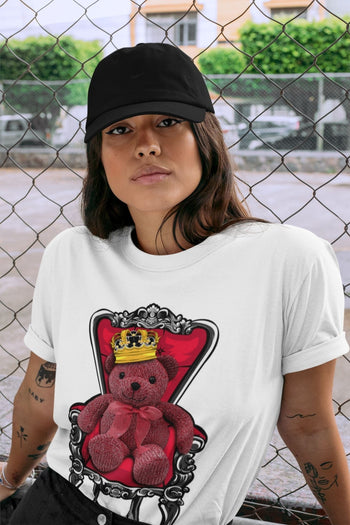 Jordan 4 Red Thunder Sneaker Match Tees Royal Bear Sneaker Tees Jordan 4 Red Thunder Sneaker Release Tees Unisex Shirts