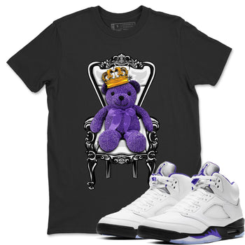 Jordan 5 Concord Sneaker Match Tees Royal Bear Sneaker Tees Jordan 5 Concord Sneaker Release Tees Unisex Shirts