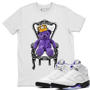 Jordan 5 Concord Sneaker Match Tees Royal Bear Sneaker Tees Jordan 5 Concord Sneaker Release Tees Unisex Shirts
