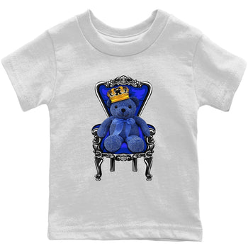 Jordan 5 Racer Blue Sneaker Match Tees Royal Bear Sneaker Tees Jordan 5 Racer Blue Sneaker Release Tees Kids Shirts